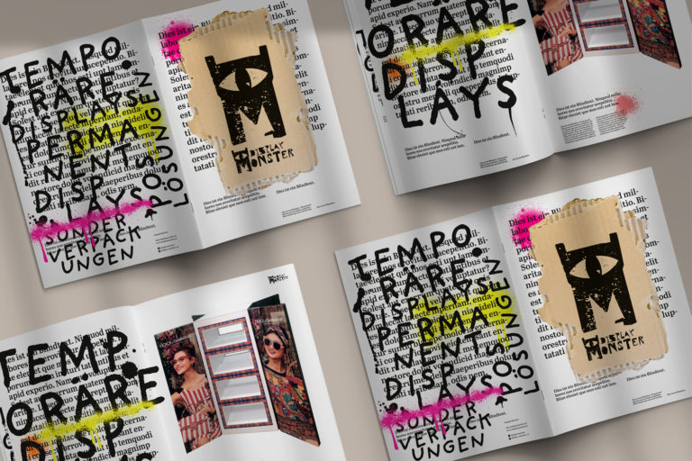 Displaymonster – Arbeit von August Stark